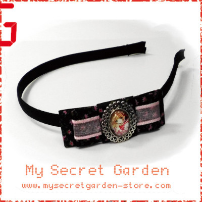 Cardcaptor Sakura カードキャプターさくら Sakura Kinomoto Anime Cabochon Hair Bows ( Hair Clip or Hair Band )